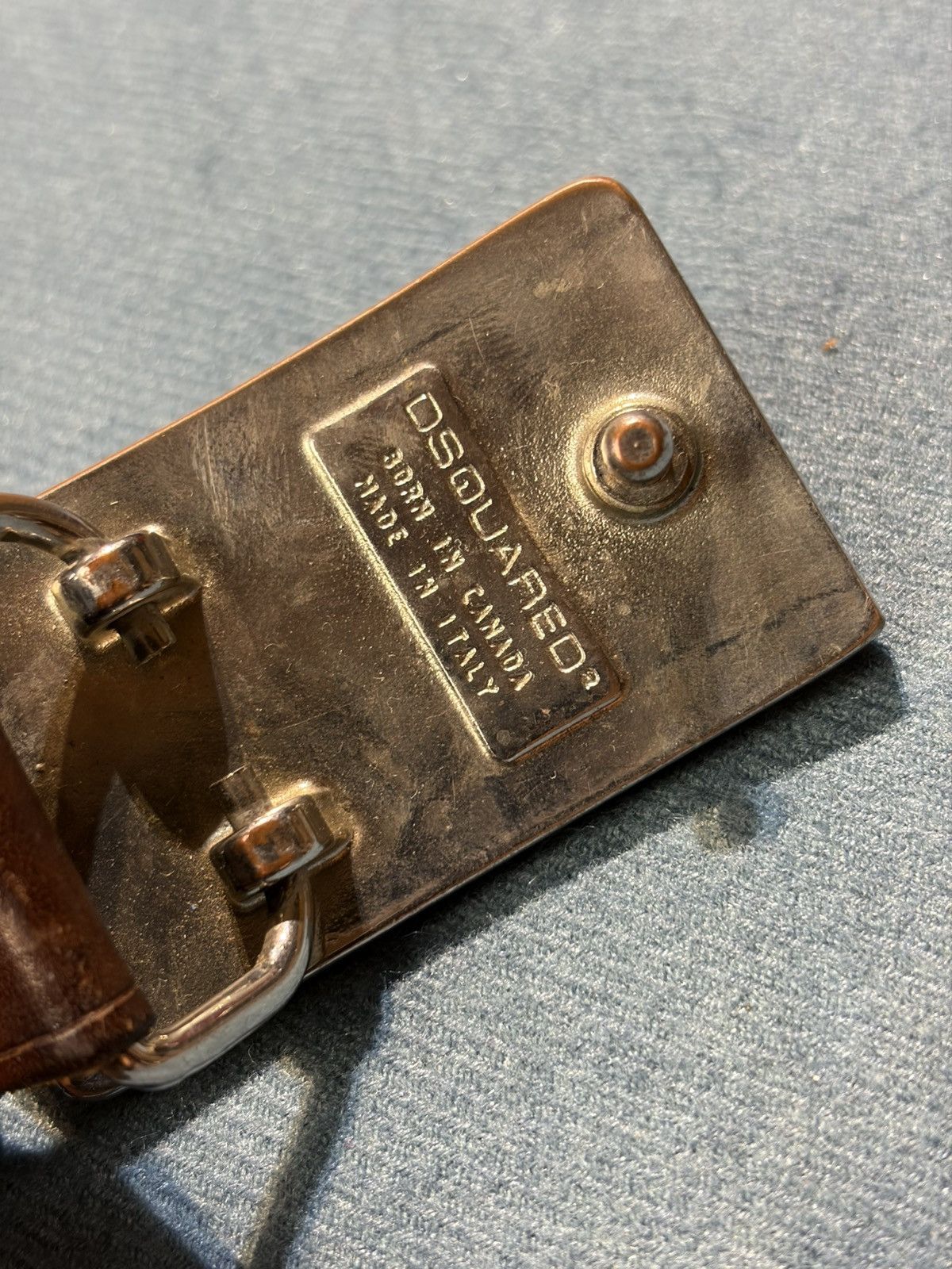 Dsquared2 Squared 1964 Canada Championship Zamak Buckle Belts Size ONE SIZE - 6 Thumbnail