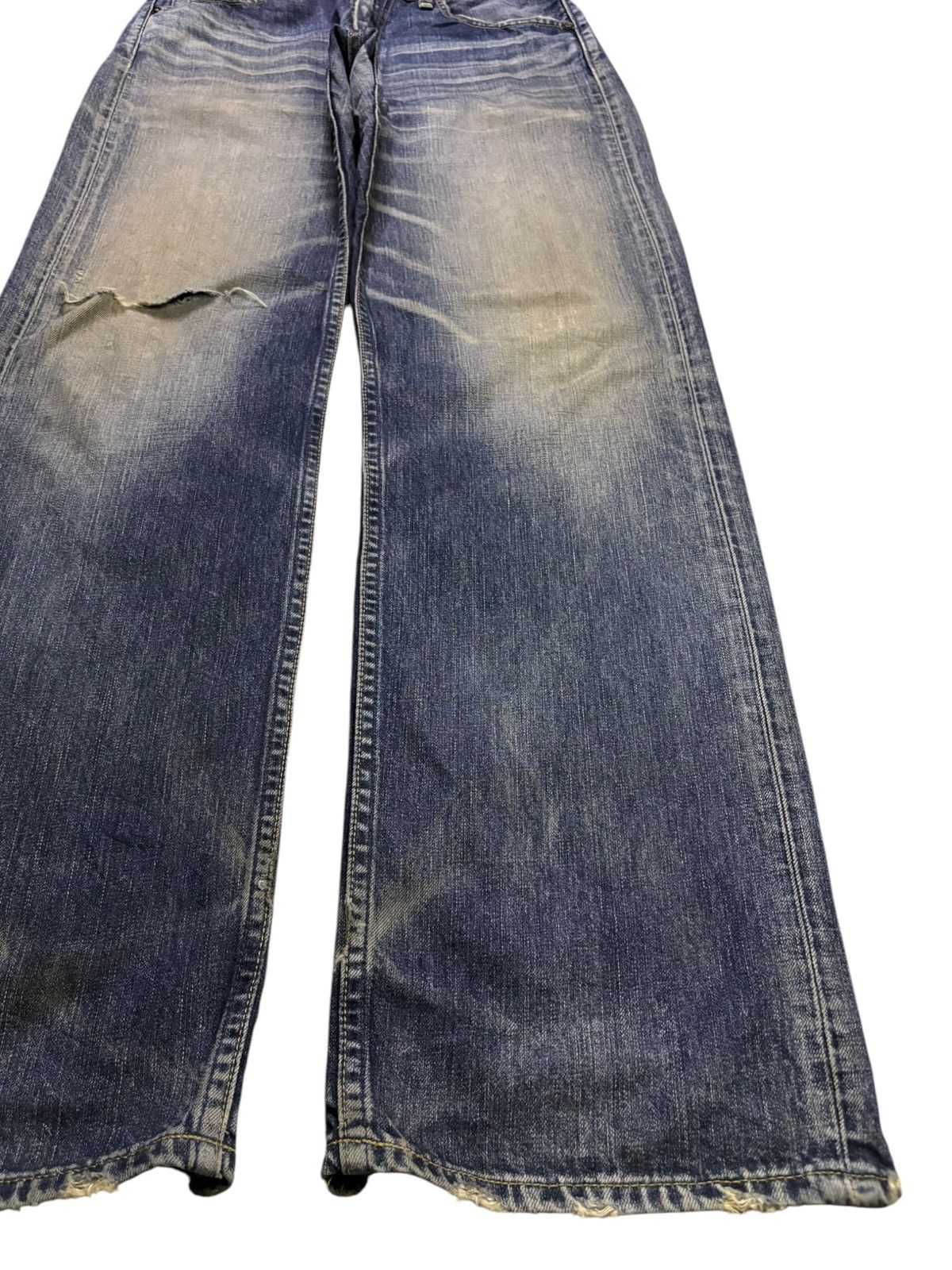 Levi's Vintage 90s Levis 503 Rusty Mud Wash Distressed Baggy Jeans Size US 30 / EU 46 - 7 Thumbnail