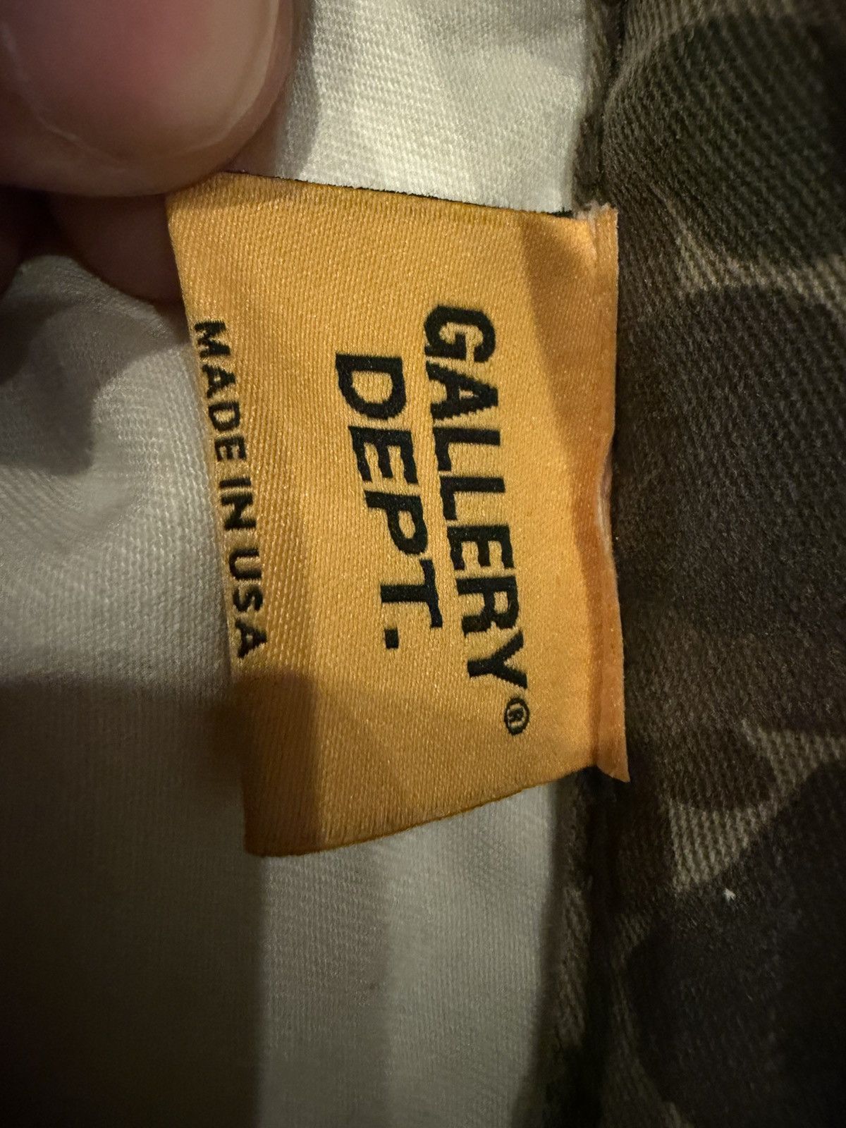 Gallery Dept. Gallery Dept. Road Camo 5001 Jeans Size 34 Pre Owned Size US 34 / EU 50 - 8 Thumbnail