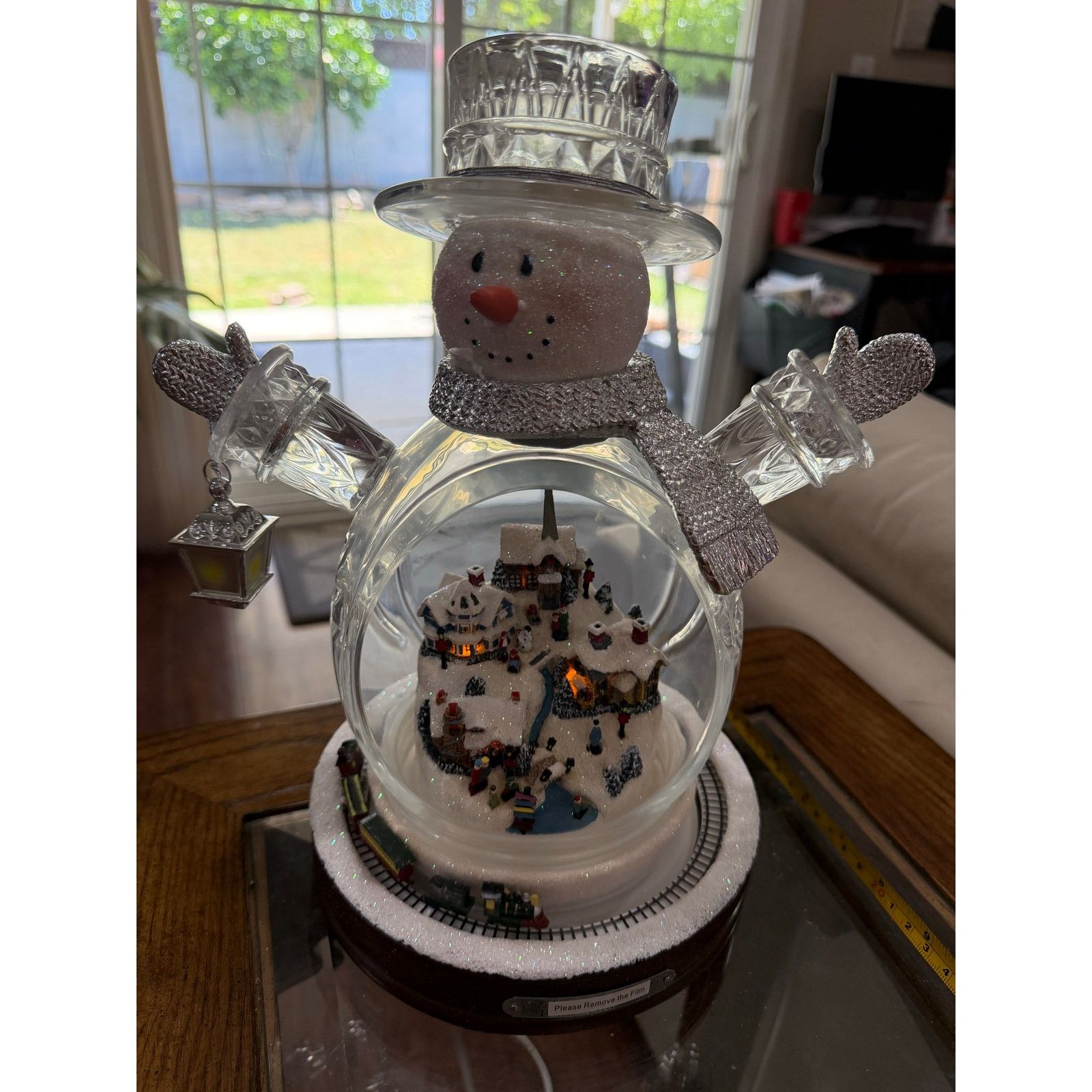 Other Bradford Thomas Kinkade Crystal Snowman with Light Size ONE SIZE - 4 Thumbnail