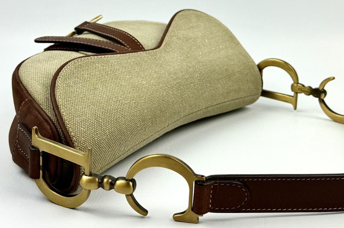 Dior Dior - John Galliano - SS/03 - Khaki & Brown - Saddle Size ONE SIZE - 11 Thumbnail