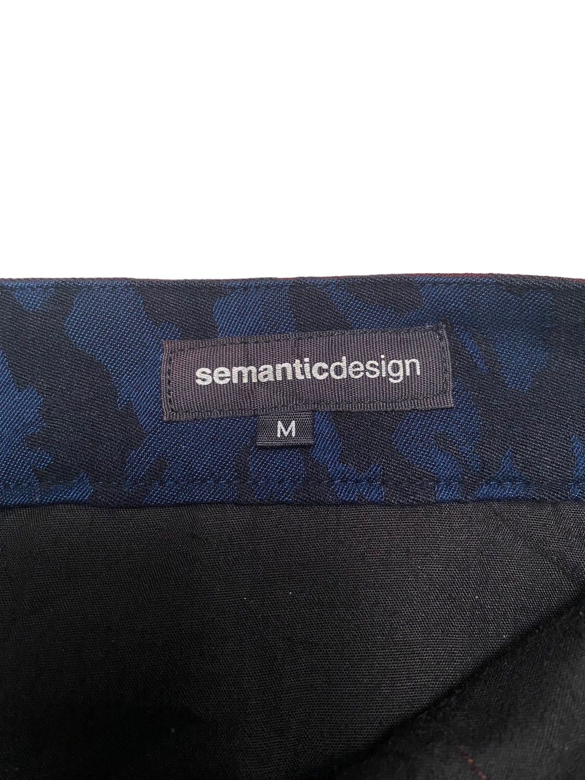 If Six Was Nine Very Rare Vintage Brand Semantic Design Waxed Pants 1990s Size US 30 / EU 46 - 8 Thumbnail