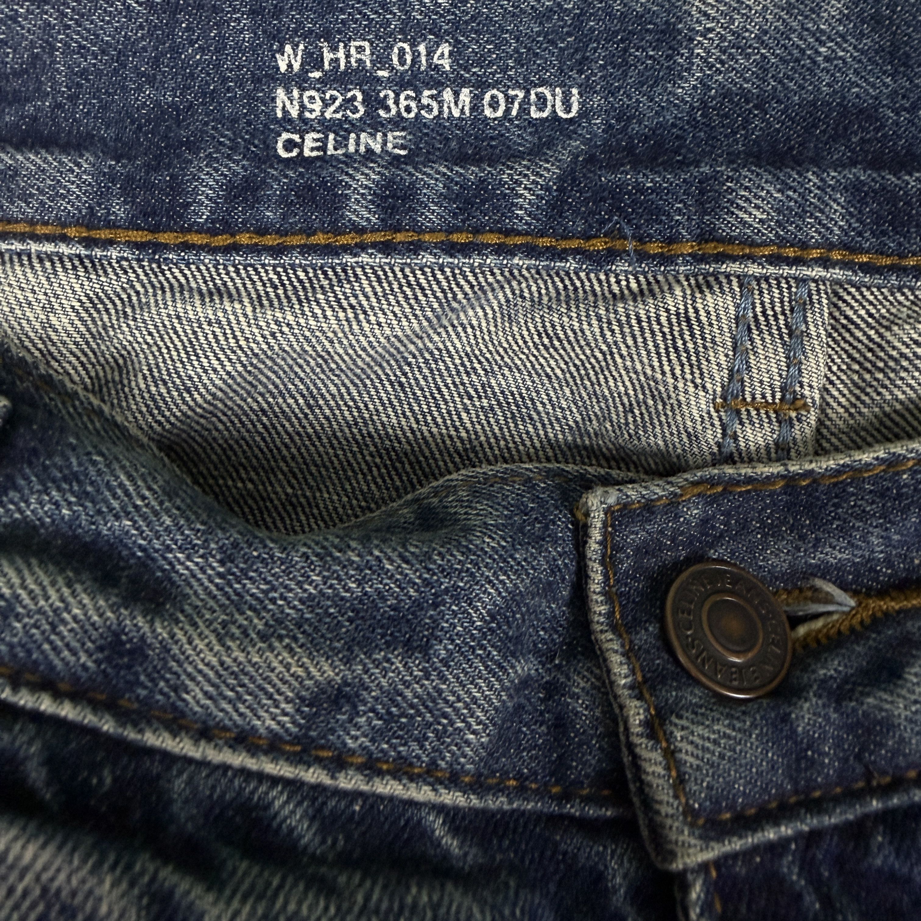 Celine Celine Wide Leg Jeans Size 29" - 5 Thumbnail