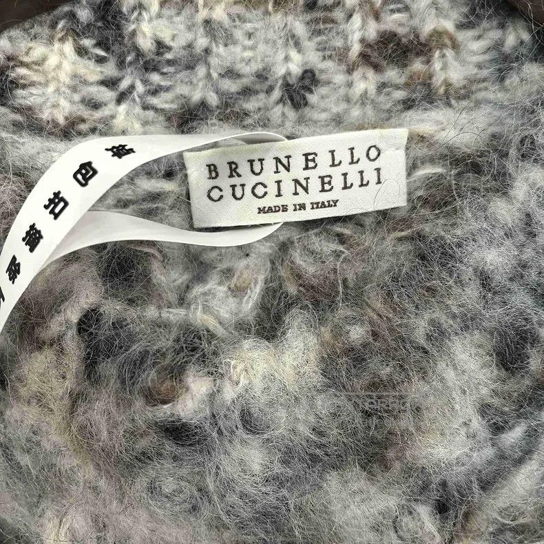 Brunello Cucinelli Brunello Cucinelli 23FW Hollow Woven Horsehair Sweater Size XS / US 0-2 / IT 36-38 - 6 Thumbnail