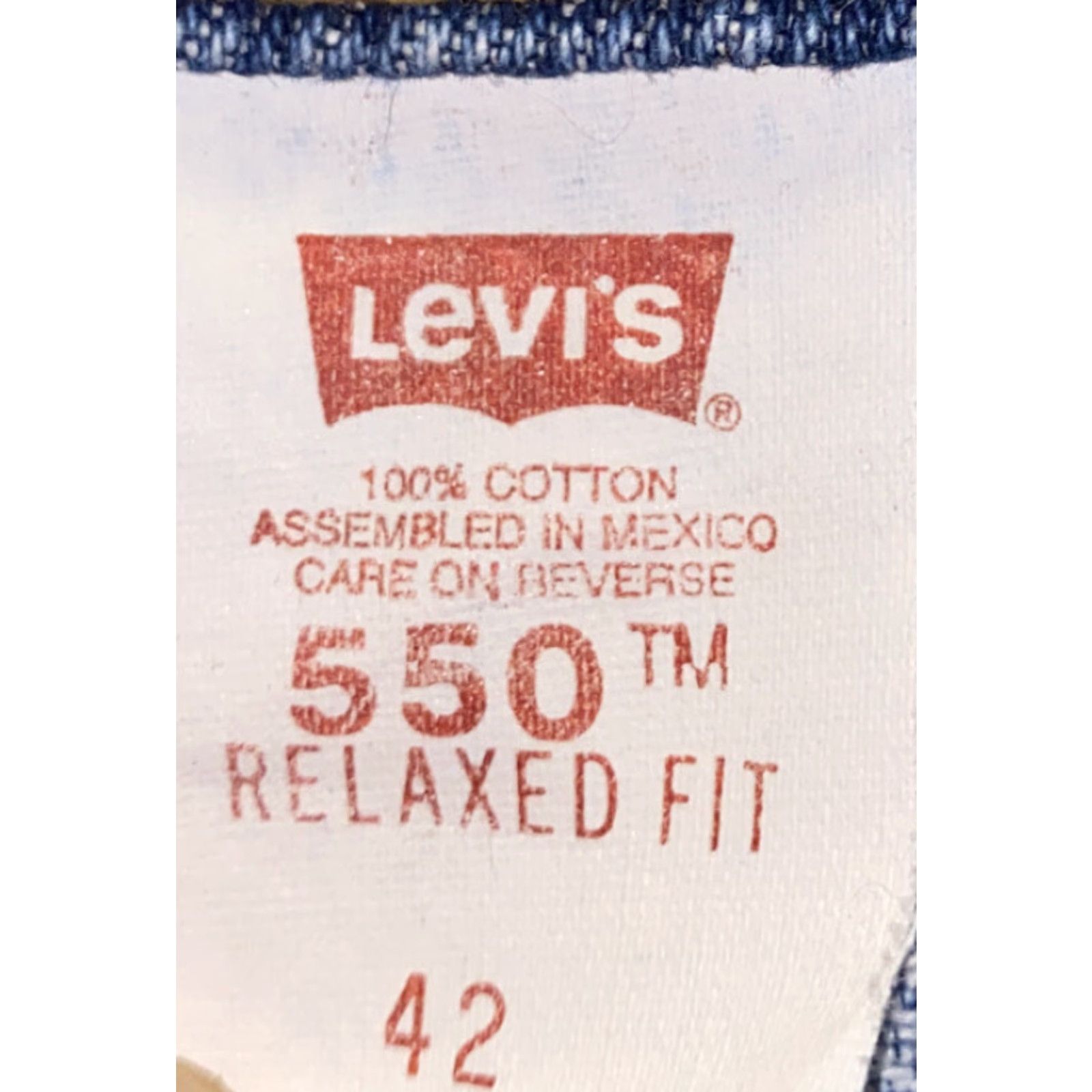 Denime VINTAGE Levi’s 550 Mens Blue Relaxed Fit Denim Jean Shorts Size 42 Denim Blue Levi’s 550 Jeans Mens Shorts 42 Size US 42 / EU 58 - 6 Thumbnail