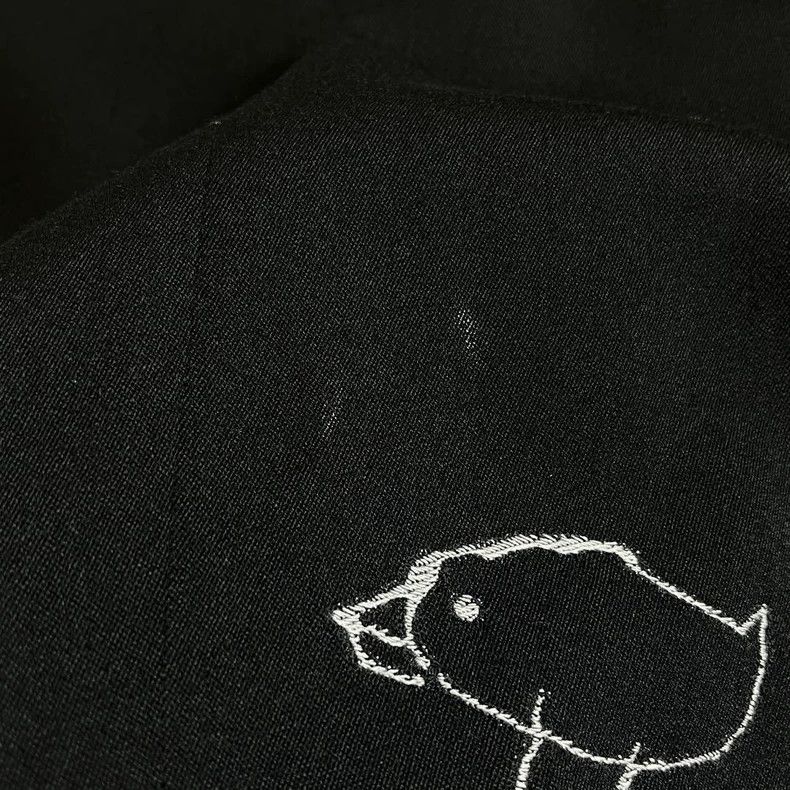Other Comme Des Garcons Bird embroidered collarless coat Size S / US 4 / IT 40 - 7 Thumbnail