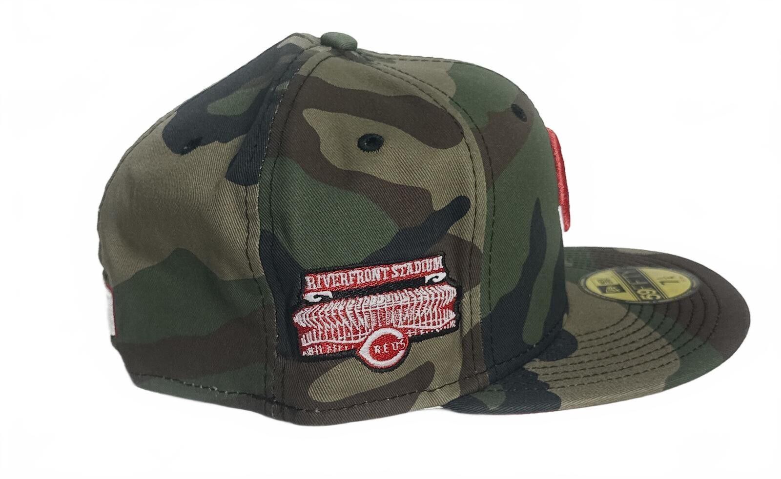 New Era New Era Cincinnati Reds Riverfront Stadium 59FIFTY 7 1/4 Size ONE SIZE - 2 Thumbnail