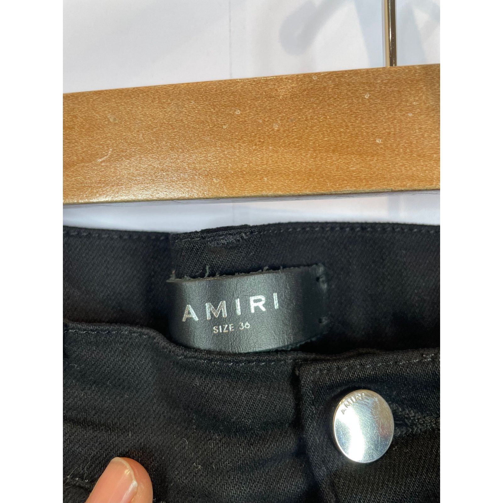 Amiri Amiri Jeans Black Palm Tree Used 36 Size US 36 / EU 52 - 2 Thumbnail