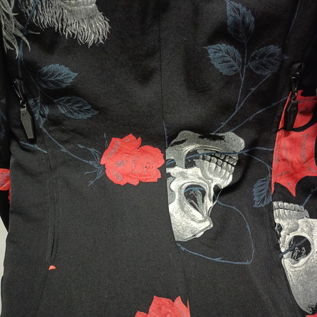 Vintage × Yohji Yamamoto Fall 2014 Yohji Yamamoto Skull Blazer Size 38R - 10 Thumbnail