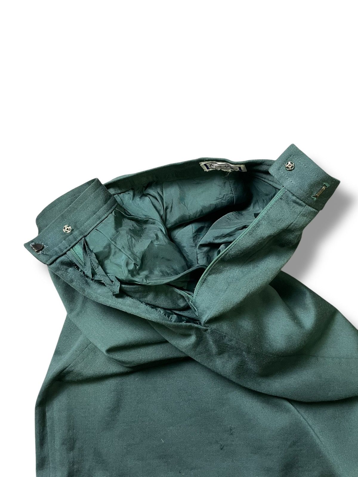 Vintage × Yves Saint Laurent Vintage Yves Saint Laurent Skirt (48) Size 24" / US 00 / IT 34 - 7 Thumbnail
