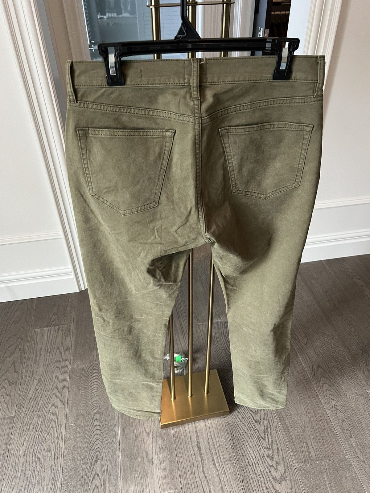Huckberry Huckberry Flint and Tinder 365 Pant Slim Fit 30x32 Olive Size US 30 / EU 46 - 4 Thumbnail