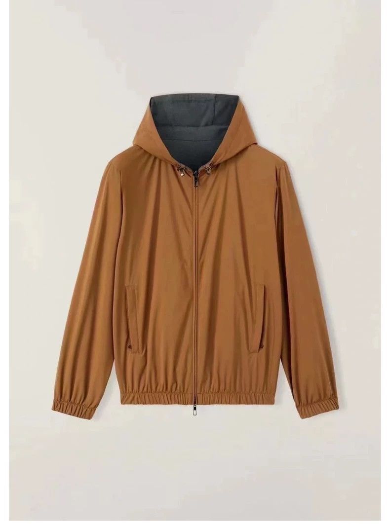 Loro Piana Loro Piana Double-sided Bomber Jacket- Size US L / EU 52-54 / 3 - 4 Thumbnail