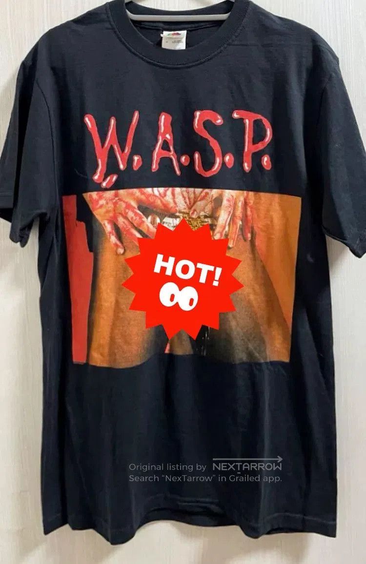Other Vintage W.A.S.P. Band T-Shirt 00s. Size US M / EU 48-50 / 2 - 2 Thumbnail
