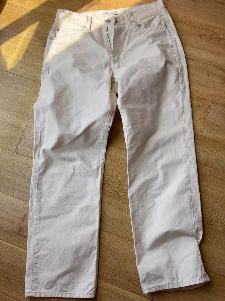 Our Legacy our legacy Men's straight cotton casual pants Size US 33 - 2 Thumbnail