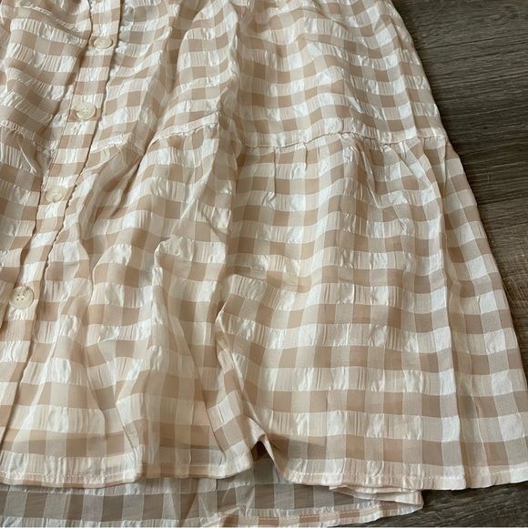 Other NWT En Saison Pink Value Gingham Mini Babydoll Dress Size M Size M / US 6-8 / IT 42-44 - 3 Thumbnail