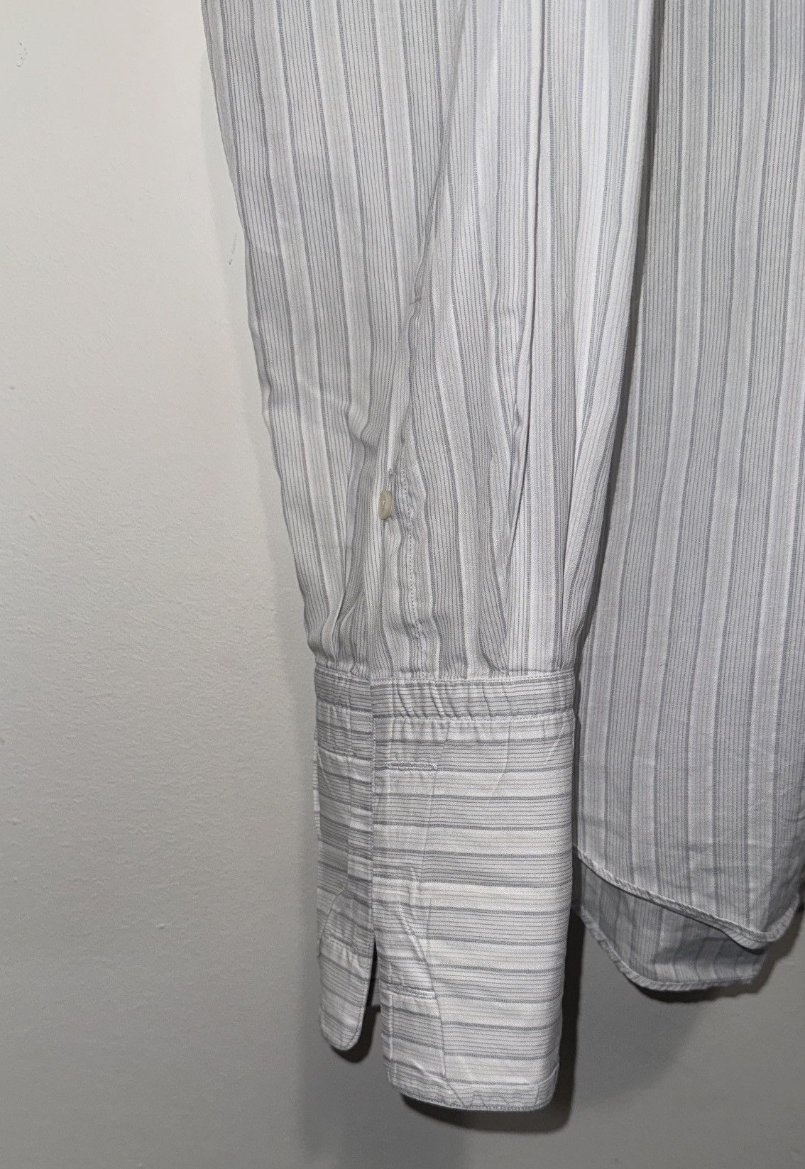 Lanvin × Vintage Lanvin Vintage Shirt with French Cuffs Size US L / EU 52-54 / 3 - 4 Thumbnail