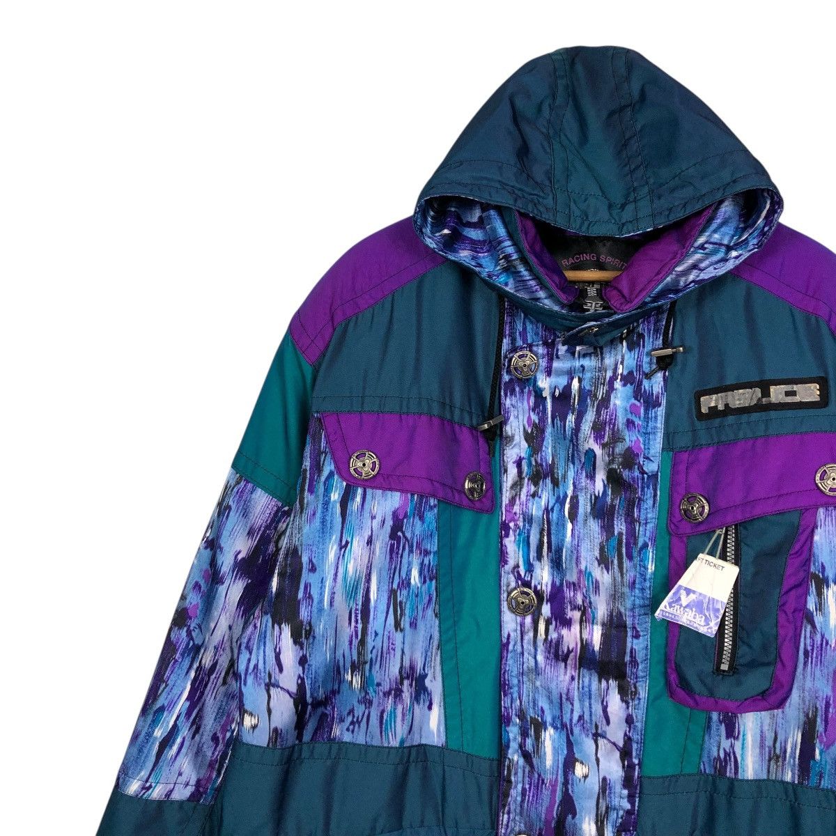 Japanese Brand 🔥VINTAGE SKI RACING SPIRIT FABLICE ISSEY MIYAKE MULTI POCKET Size US L / EU 52-54 / 3 - 9 Thumbnail