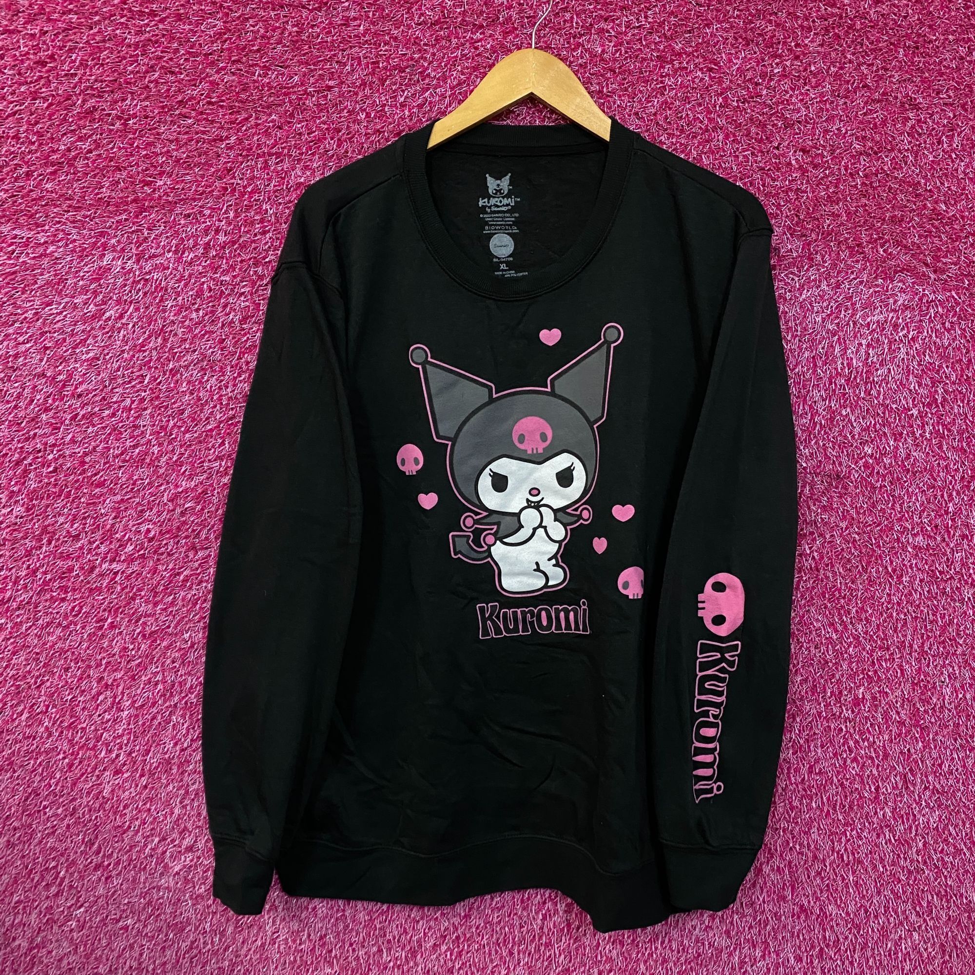Other Kuromi I <3 Mischief Crewneck sweater size extra large Size XL / US 12-14 / IT 48-50 - 1 Thumbnail