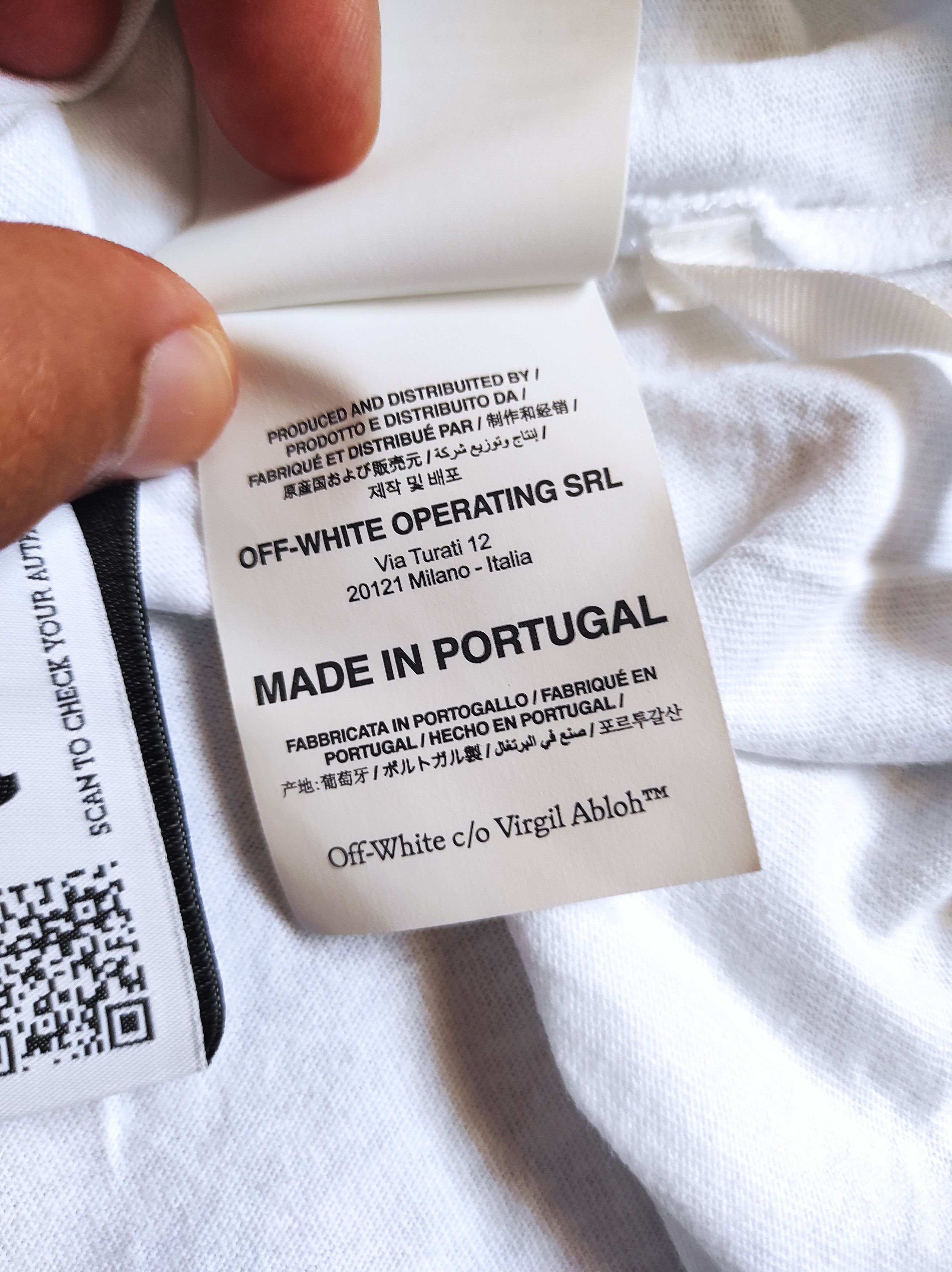 Off-White Off-White Brush Stroke Arrow Tee Size US L / EU 52-54 / 3 - 13 Thumbnail