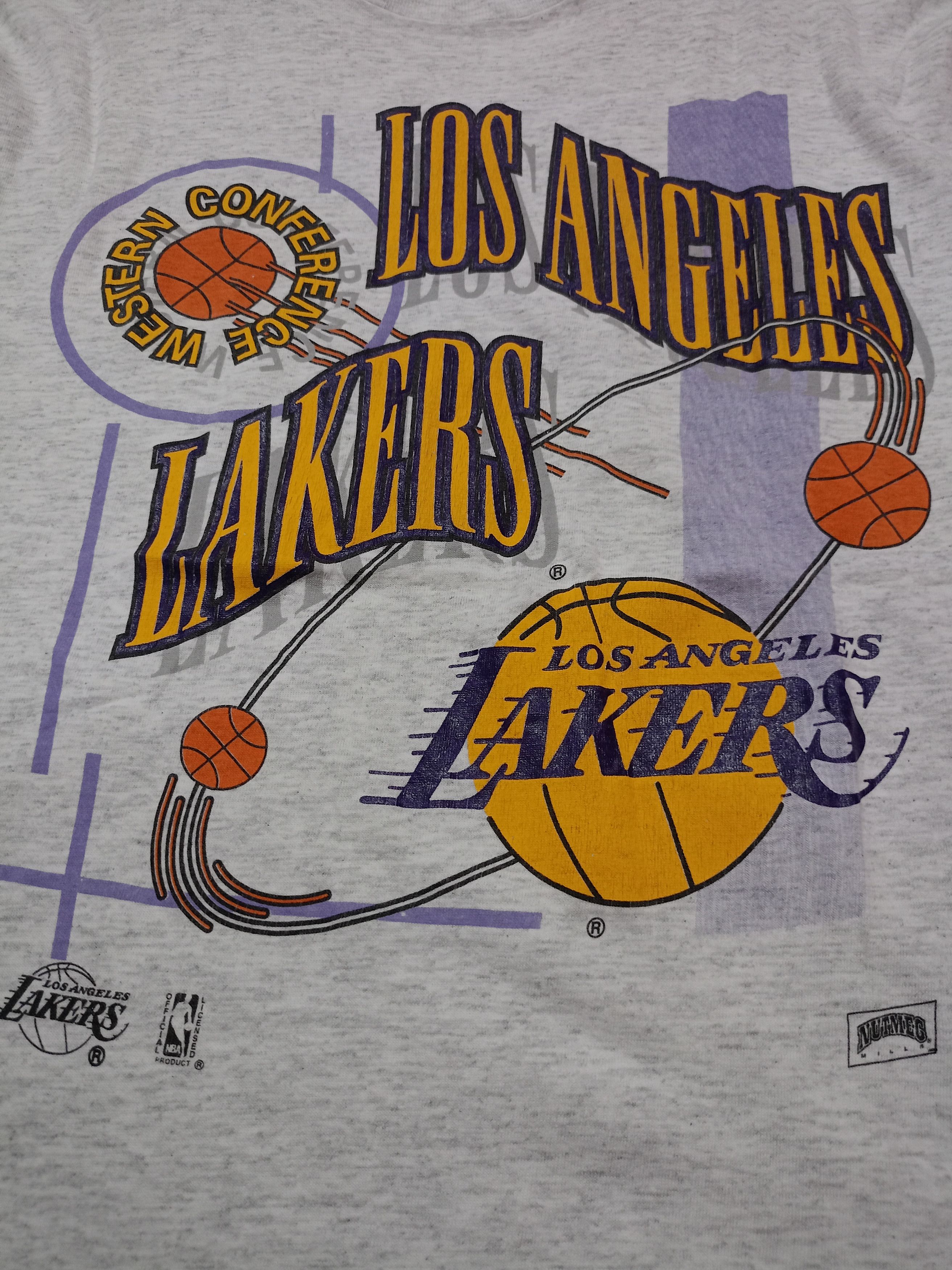 NBA × Nutmeg × Vintage Nutmeg Lakers X missing tag Size US M / EU 48-50 / 2 - 4 Thumbnail