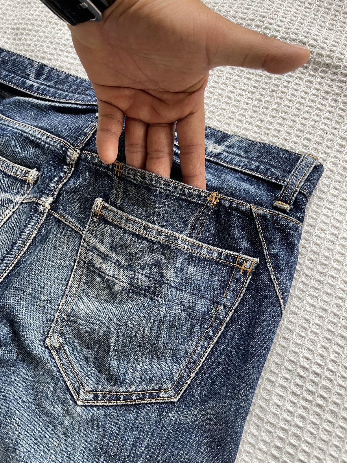 Number (N)ine Rare🔥Vintage Number (N)ine Jeans Size US 30 / EU 46 - 6 Thumbnail