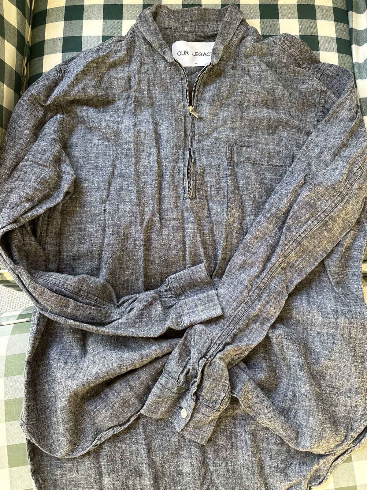 Our Legacy Our Legacy Hemp Shawl Zip Size US S / EU 44-46 / 1 - 1 Thumbnail