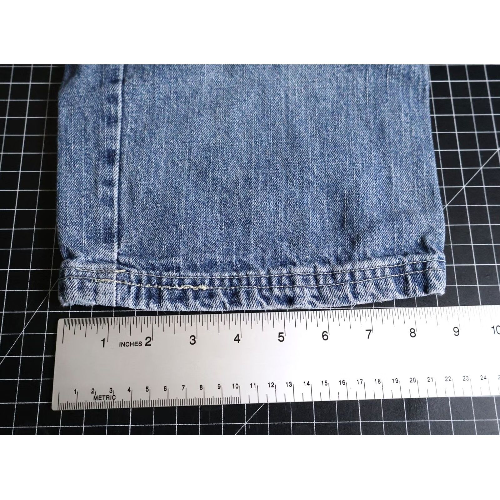 Southpole VINTAGE Southpole Jeans Men 30 x 29 Blue Denim 5-Pocket Baggy Straight Relaxed High Rise Y2K 90s Hip Hop Retro Riveted Size US 30 / EU 46 - 7 Thumbnail