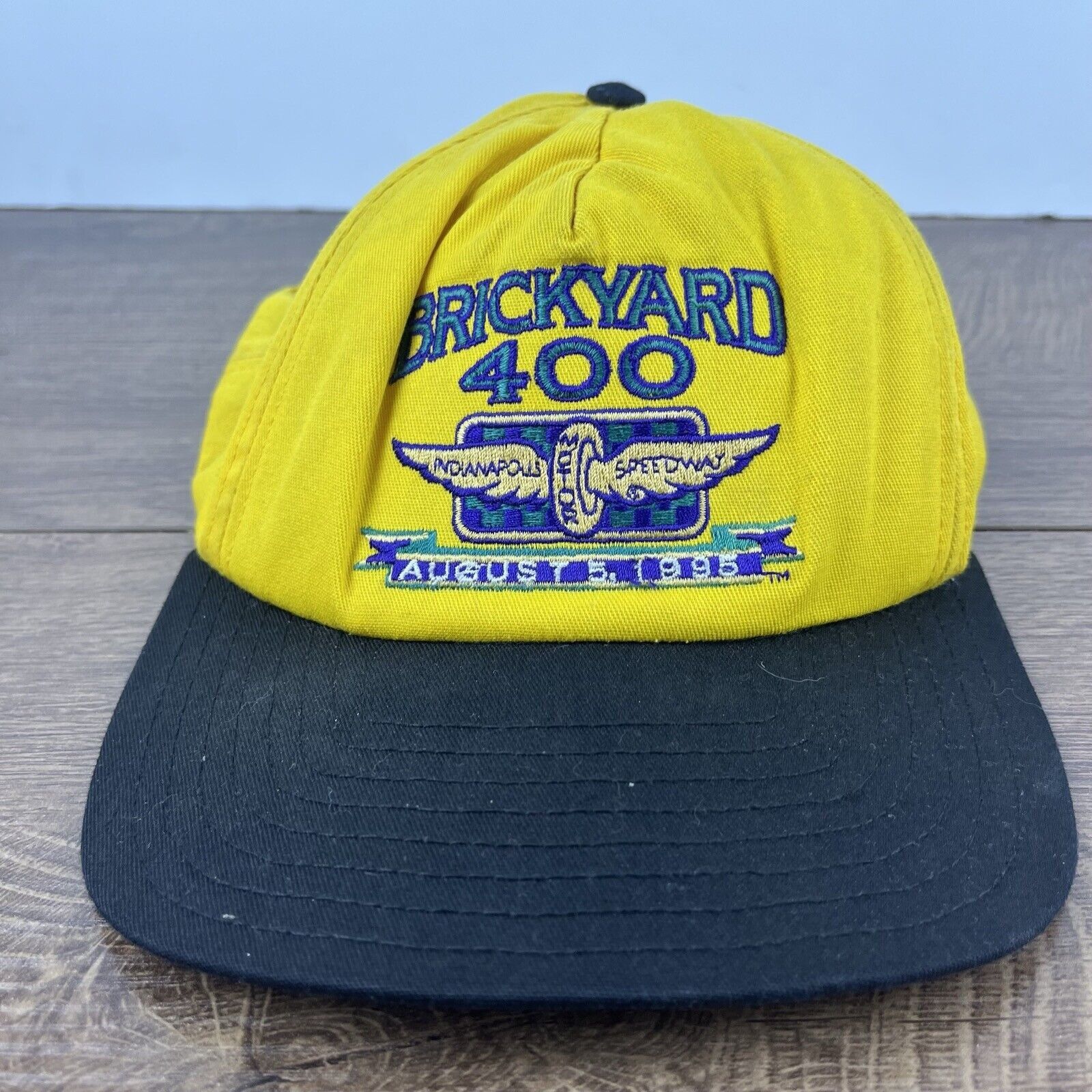 Other Brickyard 400 Hat 1995 Hat Yellow Cap Adjustable Yellow Adul Size ONE SIZE - 1 Thumbnail