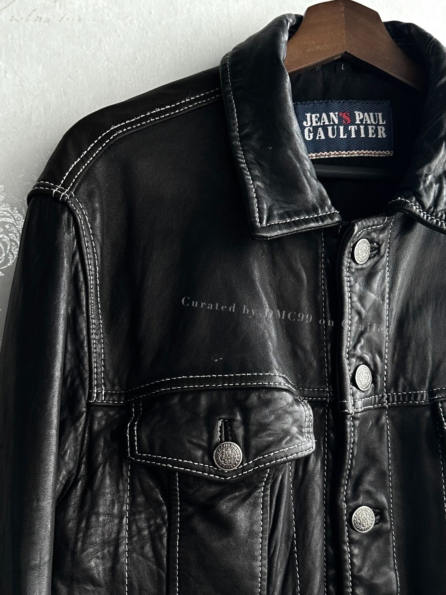Jean Paul Gaultier RARE Vintage Jean Paul Gaultier Lizard-Leather