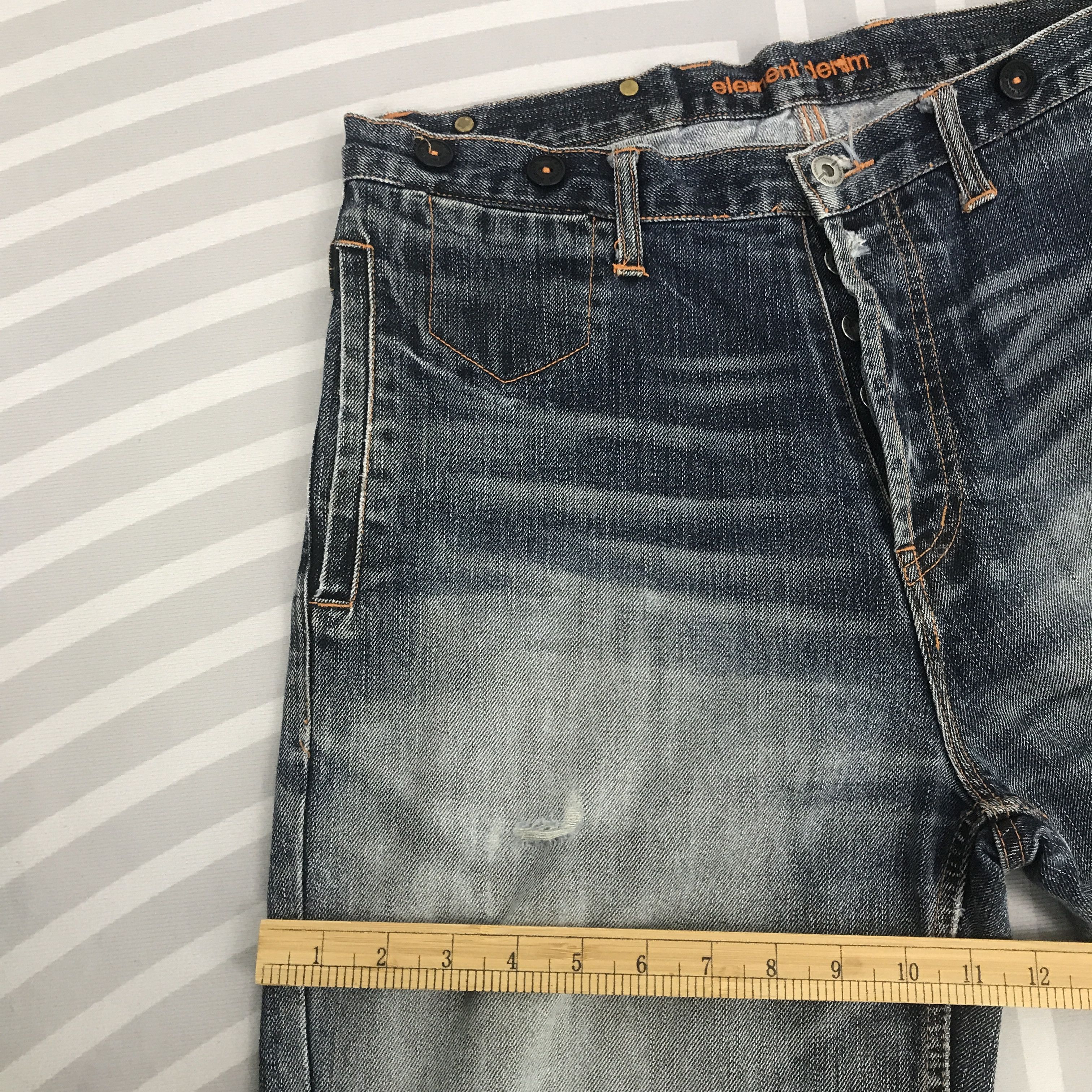 Element × Vintage Vintage Element Distressed Baggy Denim pants Size US 32 / EU 48 - 9 Thumbnail