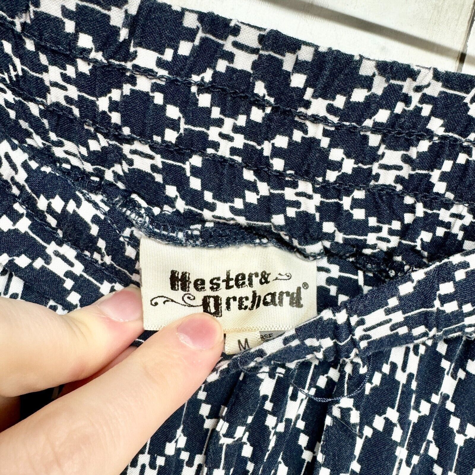 Other Hester & Orchard Pant Size M High Waisted Geometric Slim Fit Size 30" / US 8 / IT 44 - 2 Thumbnail