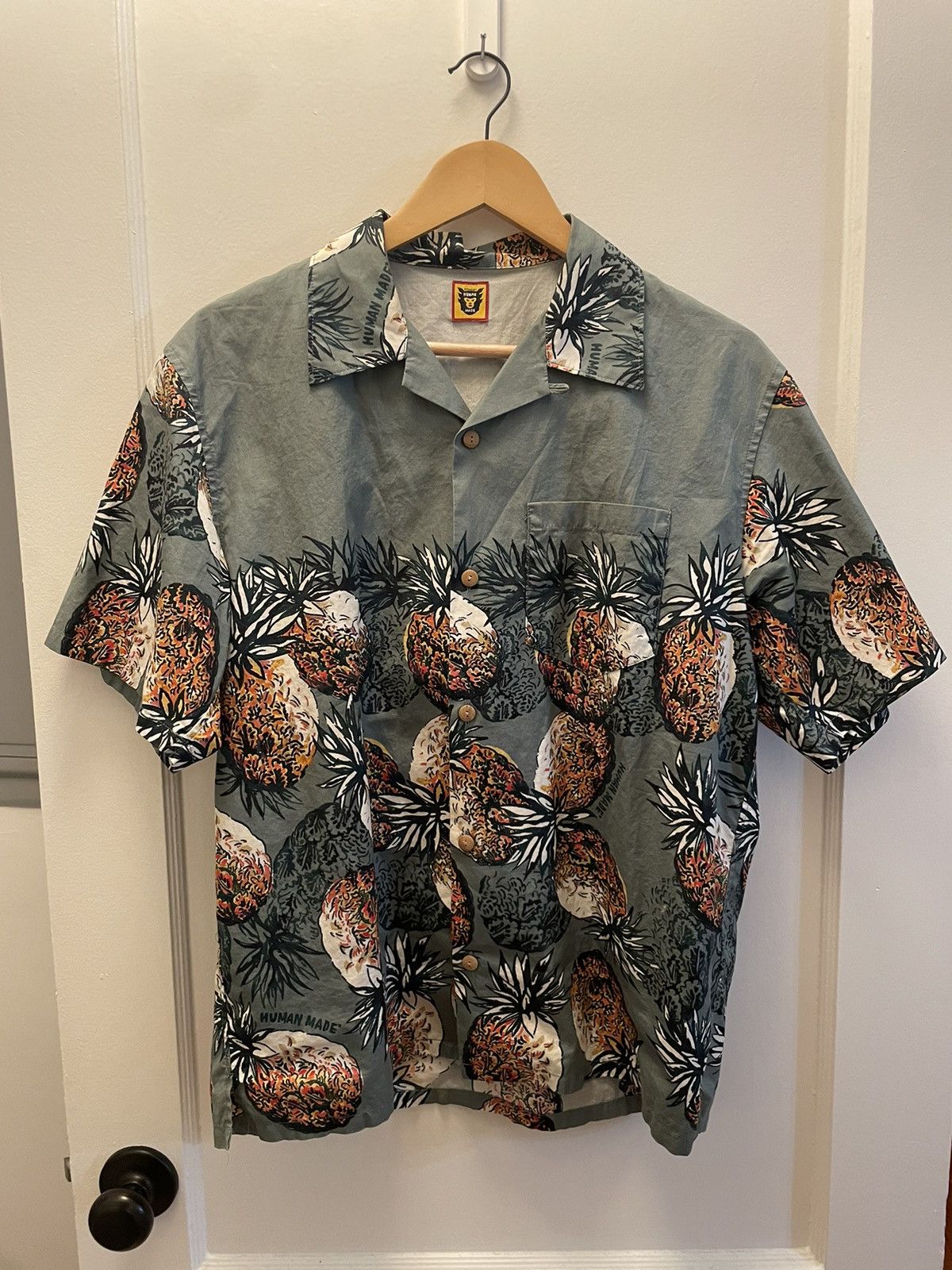 Human Made Pineapple Aloha Shirt Size US L / EU 52-54 / 3 - 1 Thumbnail