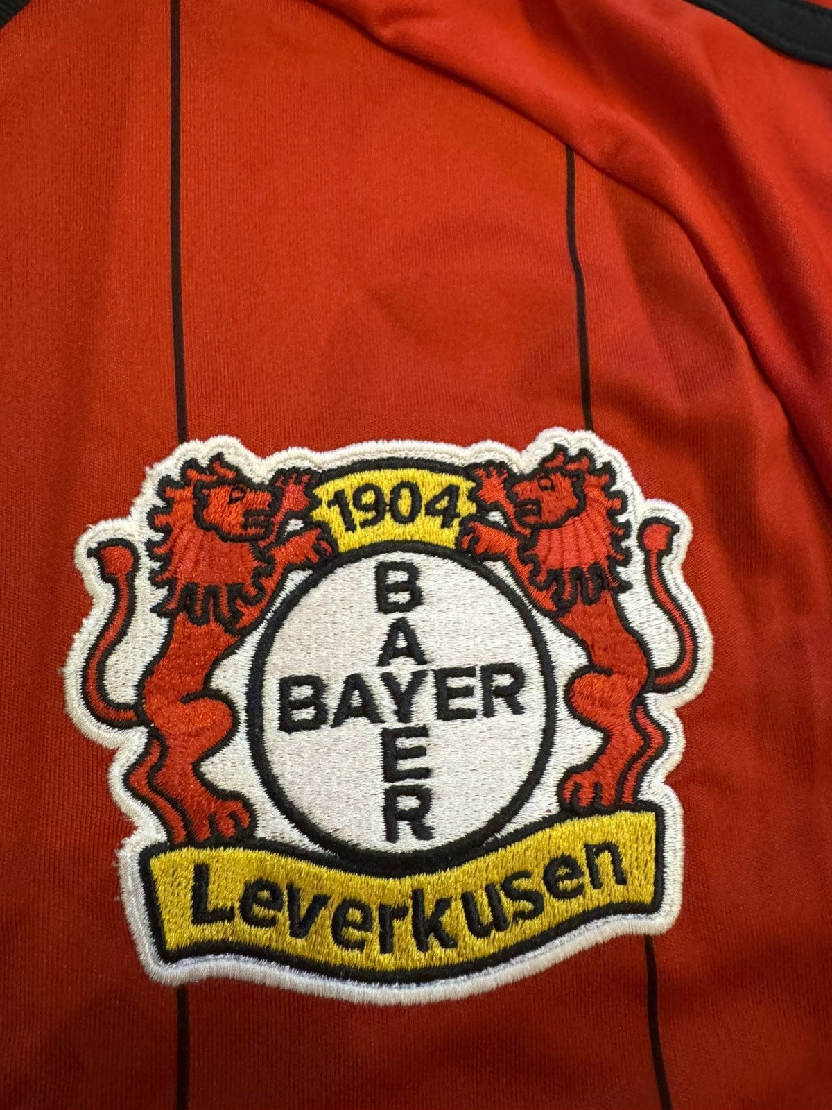 Adidas BAYER LEVERKUSEN 2012 2013 HOME FOOTBALL SHIRT ADIDAS SZ L Size US L / EU 52-54 / 3 - 7 Thumbnail