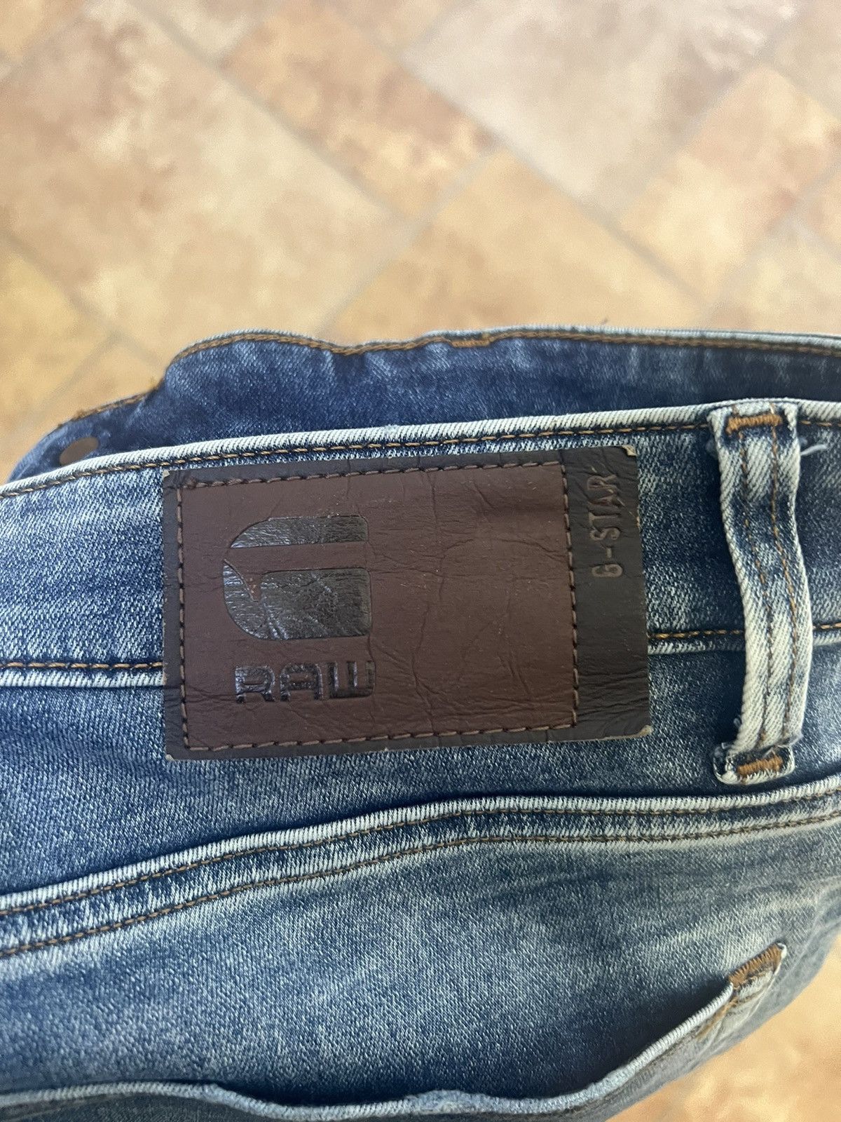 G-Star G-Star Raw Denim Blue Jeans Size US 34 / EU 50 - 4 Thumbnail
