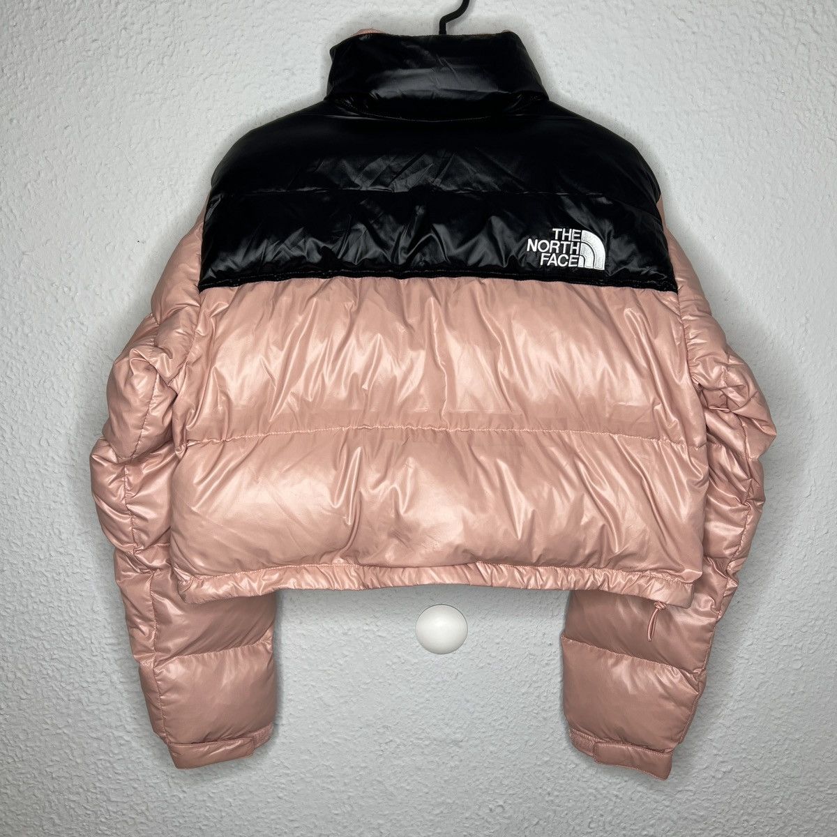 The North Face The North Face Nuptse 700 Puffer Down Jacket Crop Pink Y2K Size M / US 6-8 / IT 42-44 - 7 Thumbnail
