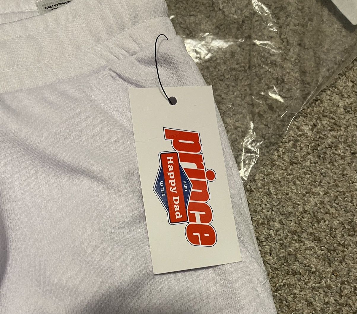 Full Send × Prince Prince VS Happy Dad Mesh Shorts White Size US 32 / EU 48 - 4 Thumbnail