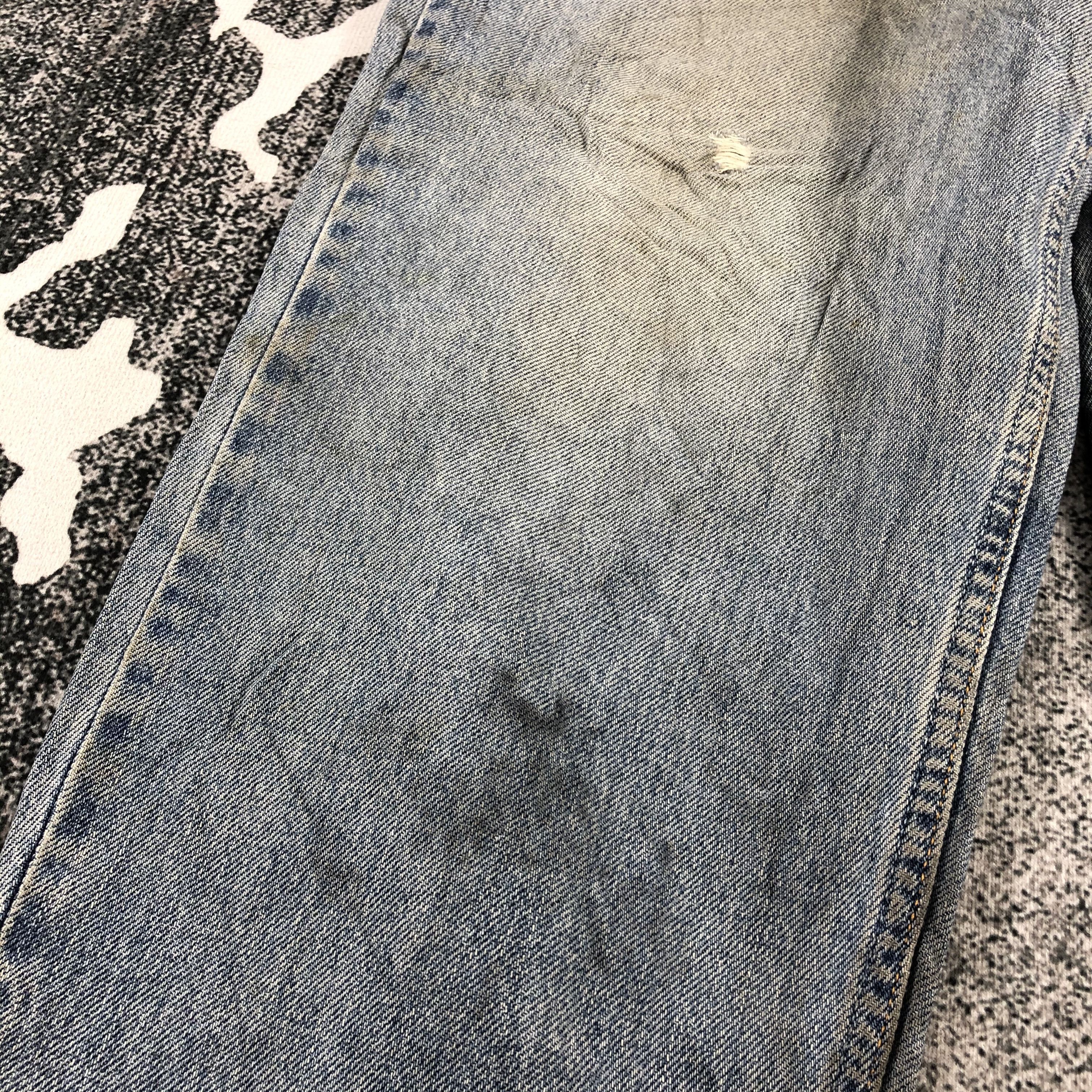 Levi's Vintage Levis 560 Jeans Dirty Wash Denim KJ909 Size US 32 / EU 48 - 12 Thumbnail