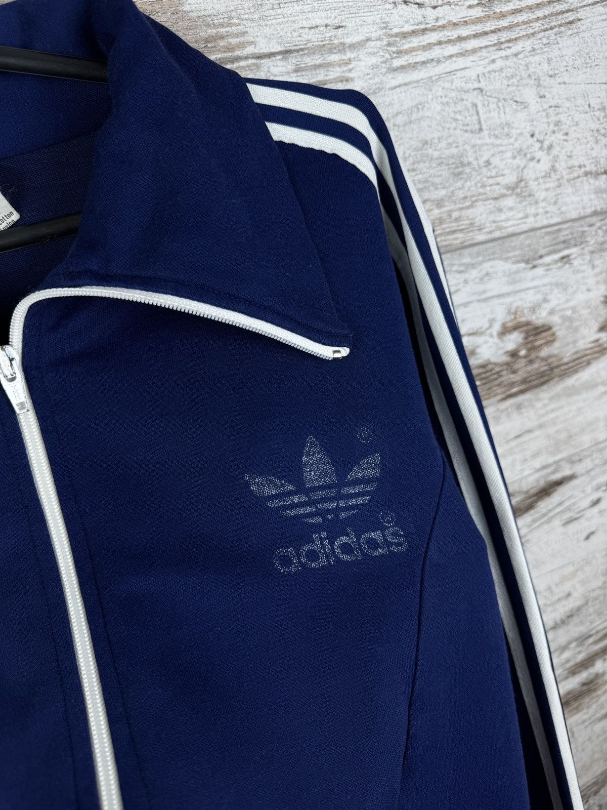 Adidas × Vintage Mens Vintage Adidas track jacket made in Hong Kong Olympic Size US M / EU 48-50 / 2 - 8 Thumbnail