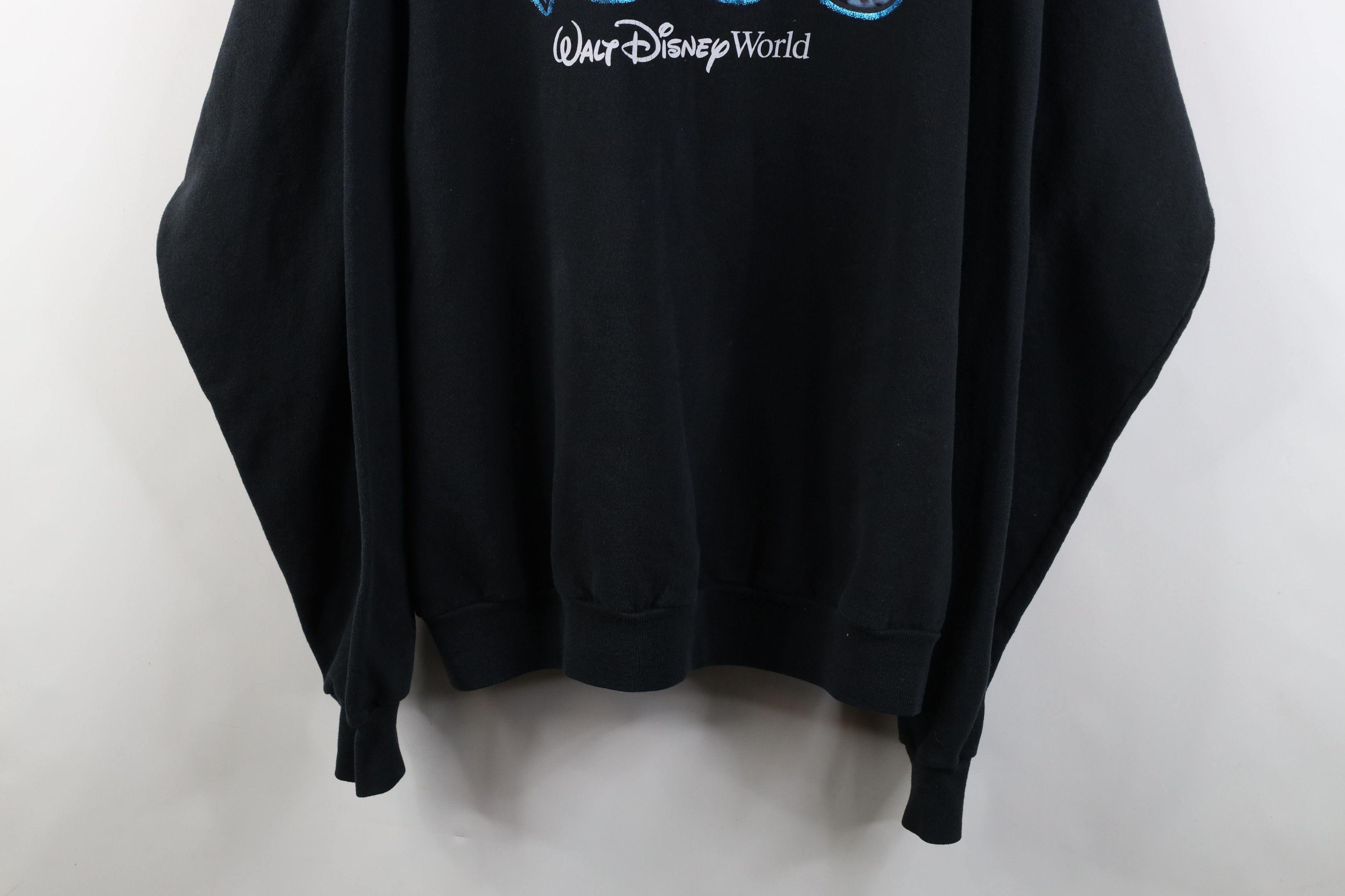 Disney Vintage Y2K 2006 Walt Disney World Crewneck Sweatshirt Black Size US XXL / EU 58 / 5 - 3 Thumbnail