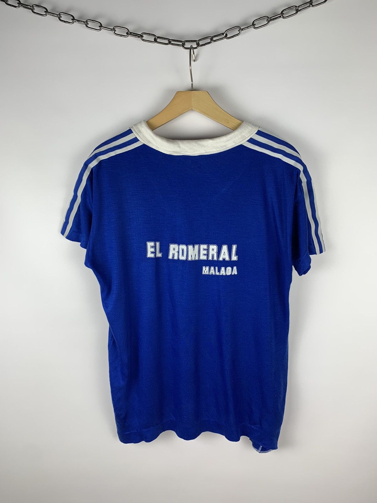 Vintage Vintage El Romeral Malaga Soccer Football Shirt Men’s Blue Size US M / EU 48-50 / 2 - 10 Thumbnail