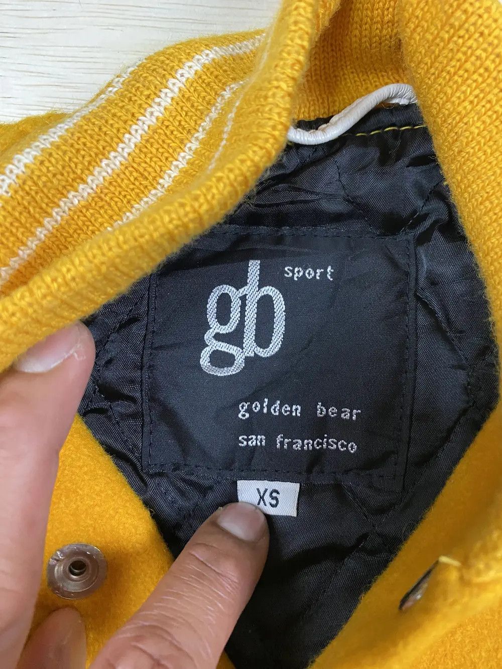 Golden Bear × Vintage Vintage Golden Bear Varsity Wool Jacket Size US S / EU 44-46 / 1 - 11 Thumbnail