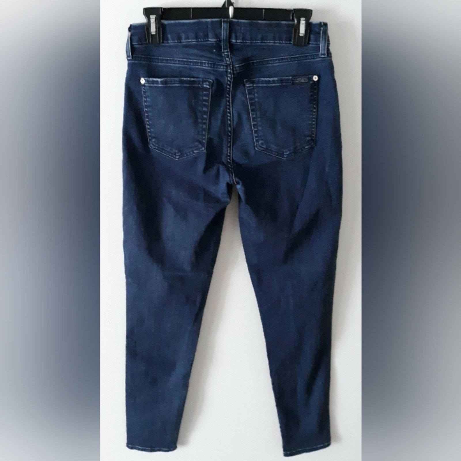 7 For All Mankind 7 For All Mankind Blair Skinny Ankle Jeans Size 28" / US 6 / IT 42 - 5 Thumbnail