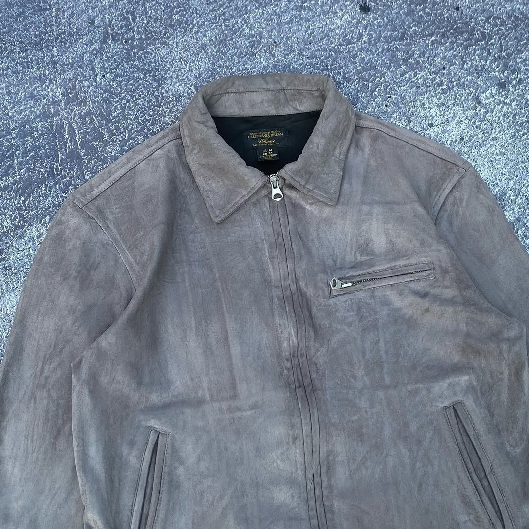 Designer WHO au detroit suede jacket Size US L / EU 52-54 / 3 - 2 Thumbnail