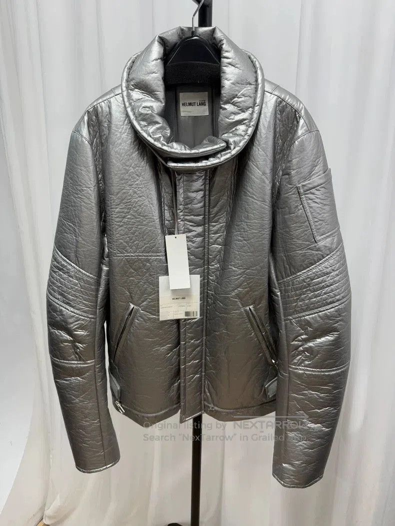 Helmut Lang Helmut Lang Silver Spacesuit Jacket 1999AW. Size US M / EU 48-50 / 2 - 1 Thumbnail
