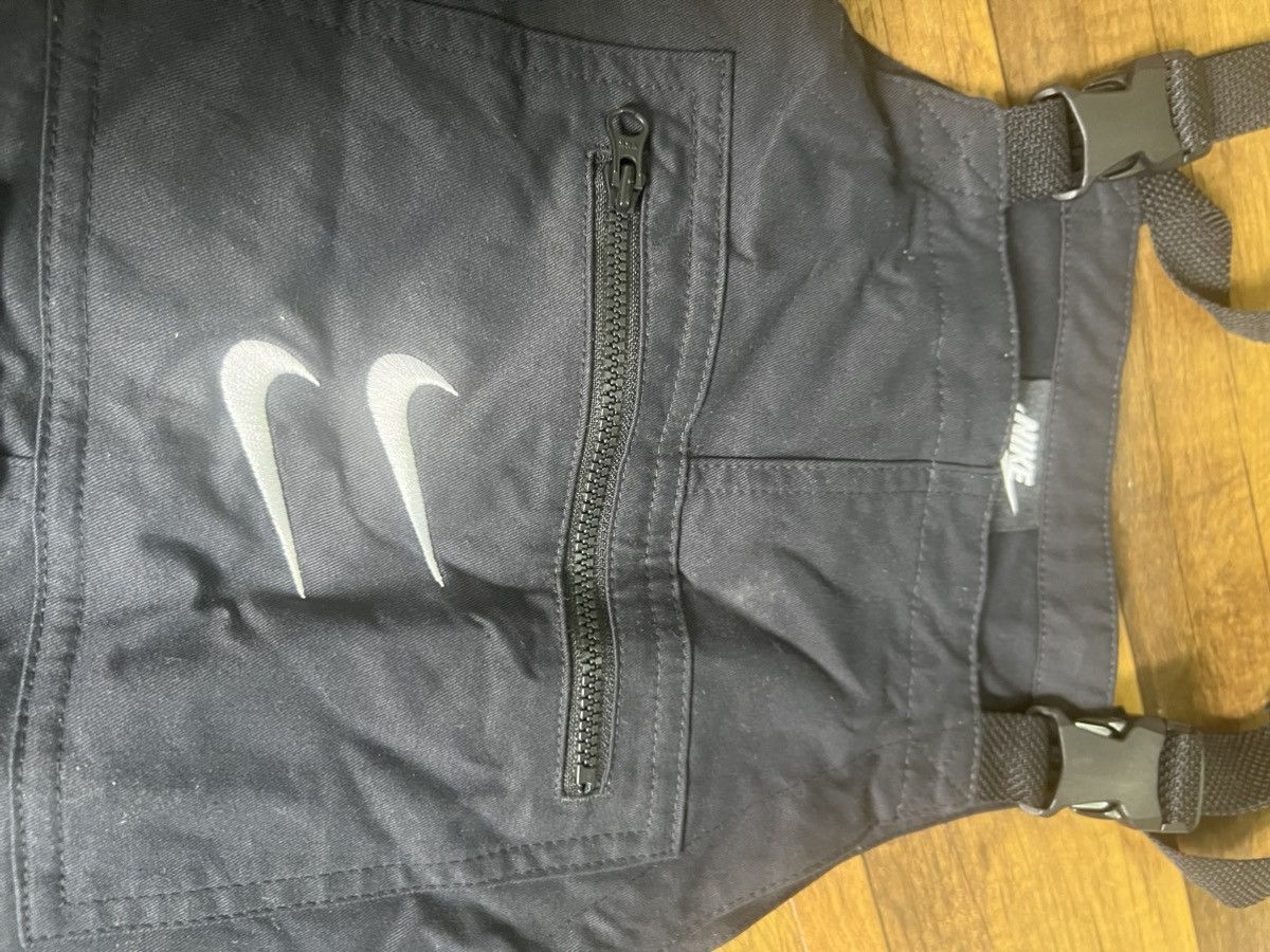 Nike Nike Sportswear Swoosh Overalls Black Cargo Bibs Men’s Small Size US 32 / EU 48 - 9 Thumbnail