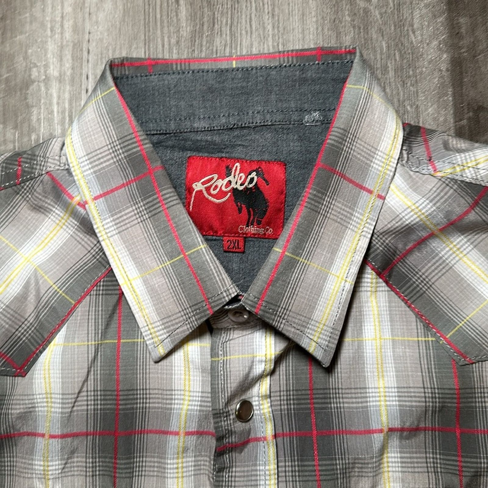 Other Rodeo Clothing Western Short Sleeve Pearl Snap Button - 2XL Size US XXL / EU 58 / 5 - 6 Thumbnail