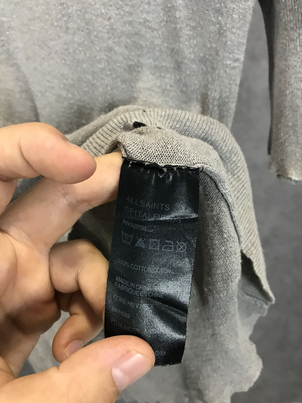 Allsaints Allsaints vintage 3/4 sleeve sweater Size US S / EU 44-46 / 1 - 6 Thumbnail