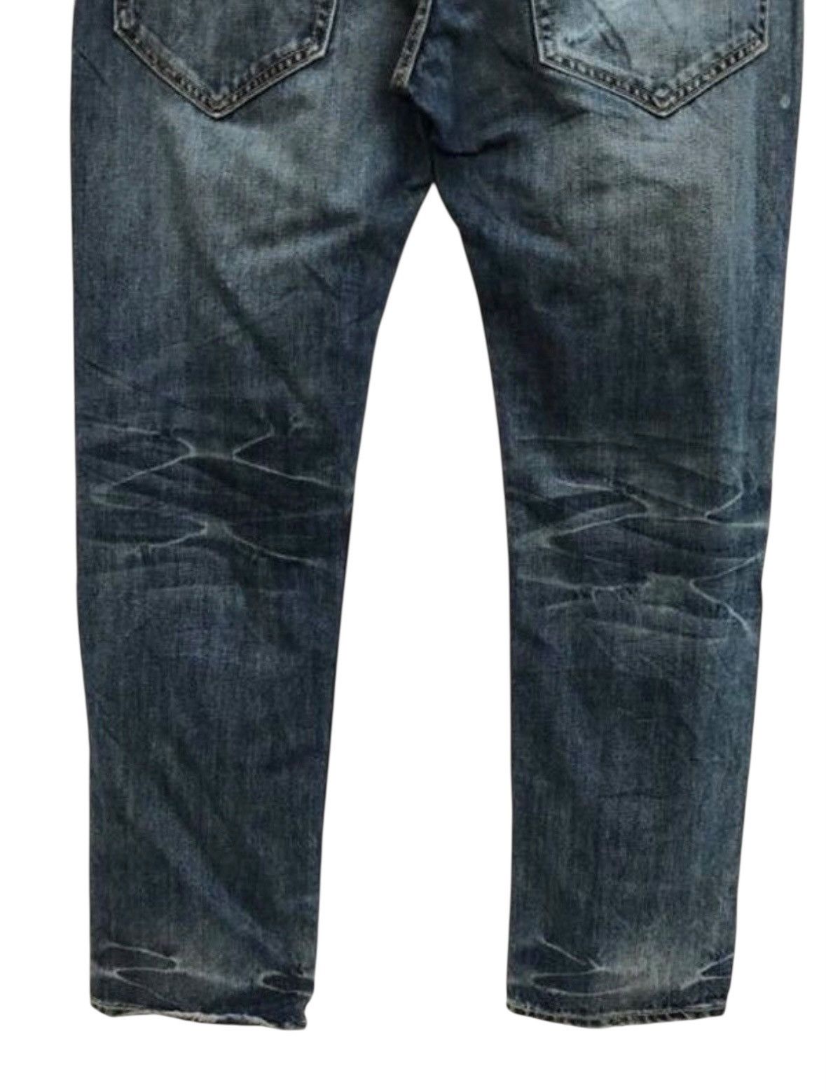 Ed Hardy Ed Hardy by Christian Audigier Bleach Denim Pants Size US 34 / EU 50 - 10 Thumbnail