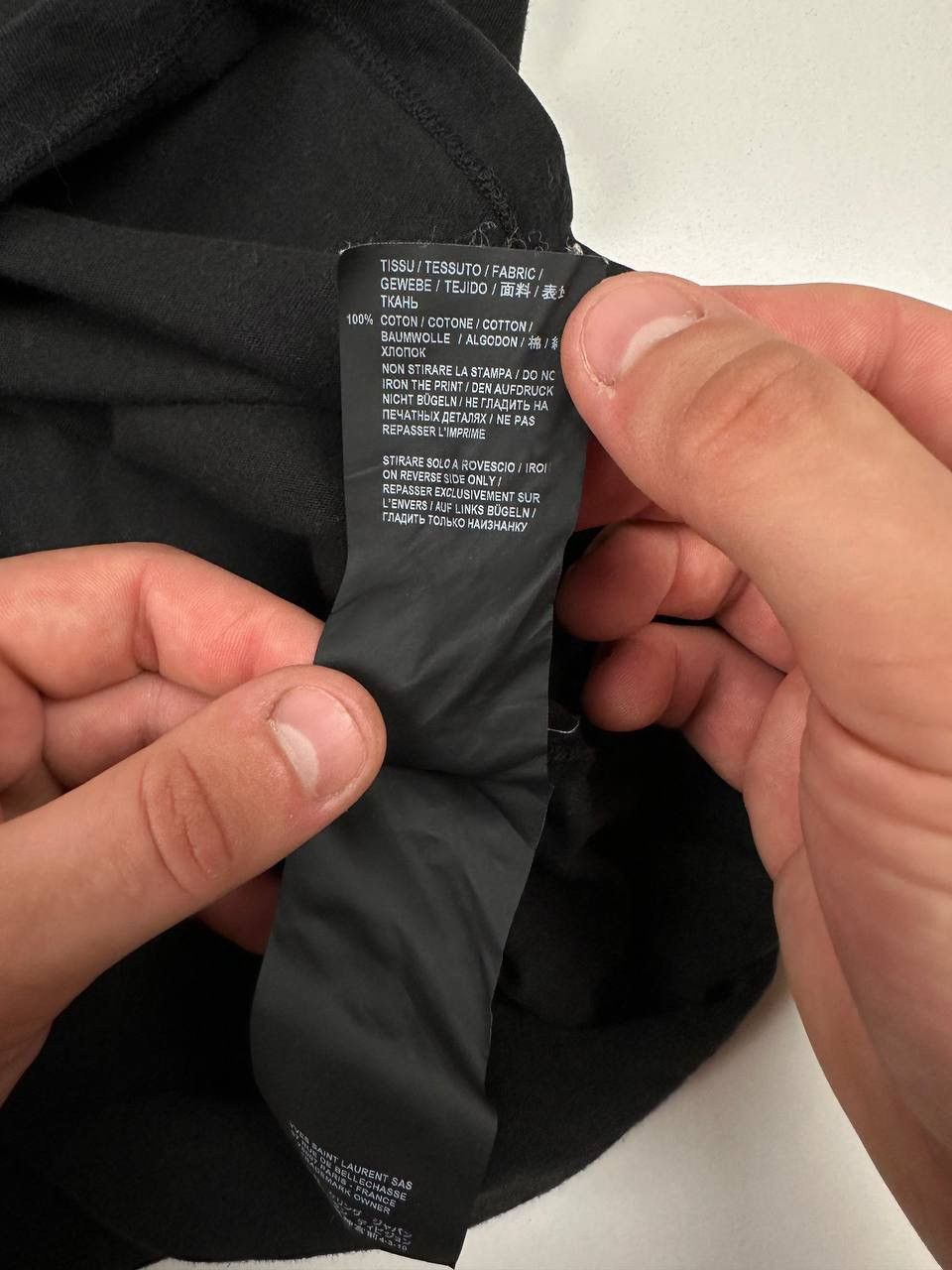 Saint Laurent Paris T-shirt from Saint Laurent Size M / US 6-8 / IT 42-44 - 5 Thumbnail