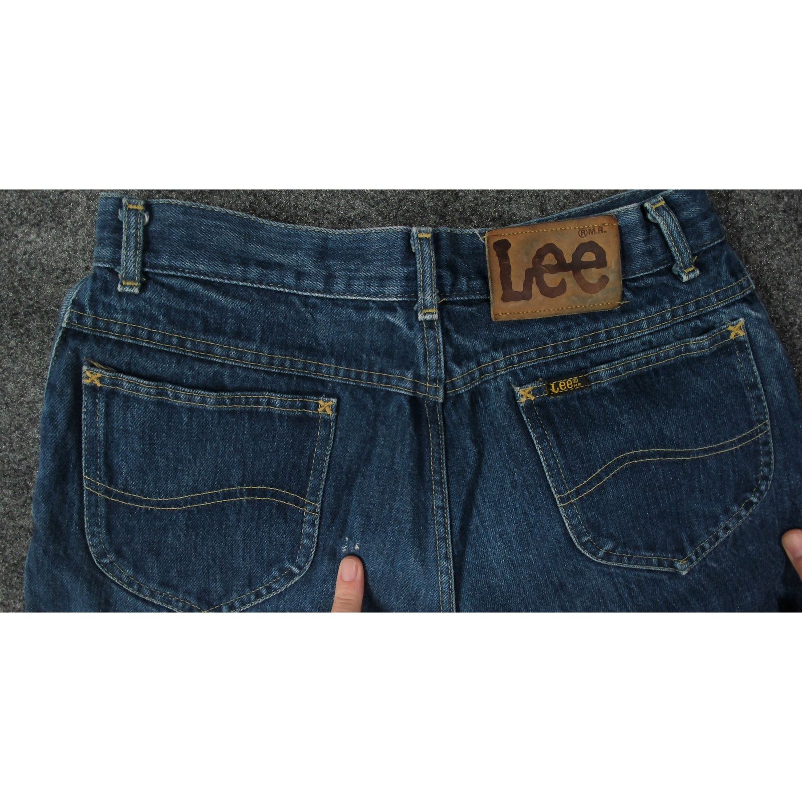 Lee 70s Lee Riders Talon 42 Dark Wash Jeans 29x35 Size 29" - 14 Thumbnail